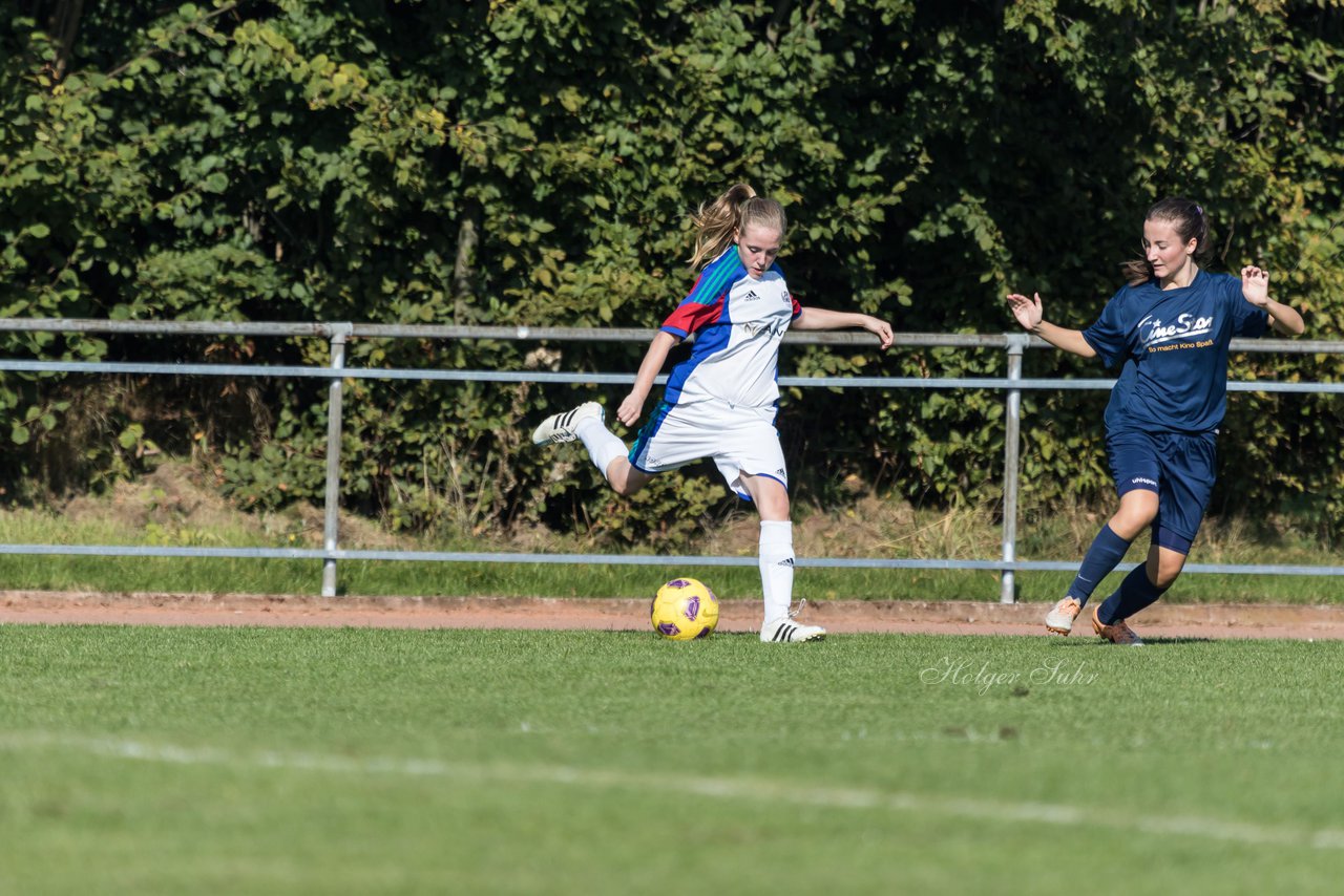 Bild 218 - B-Juniorinnen Krummesser SV - SV Henstedt Ulzburg : Ergebnis: 0:3